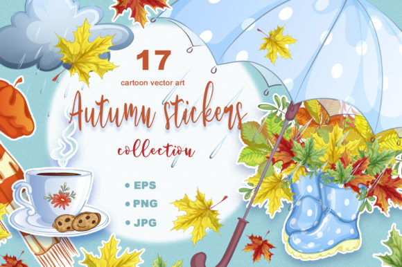 Autumn. Illustrations for Branding