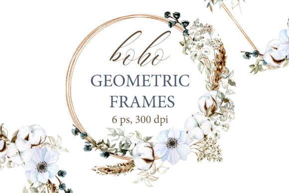 Bohemian Geometric Frame