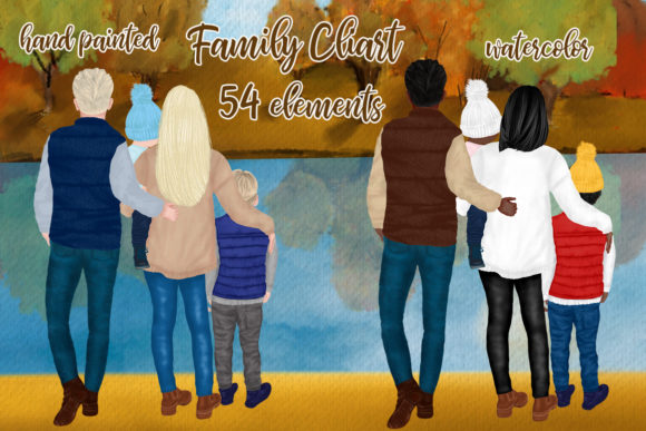 Fall Family Clipart Fall Landscape