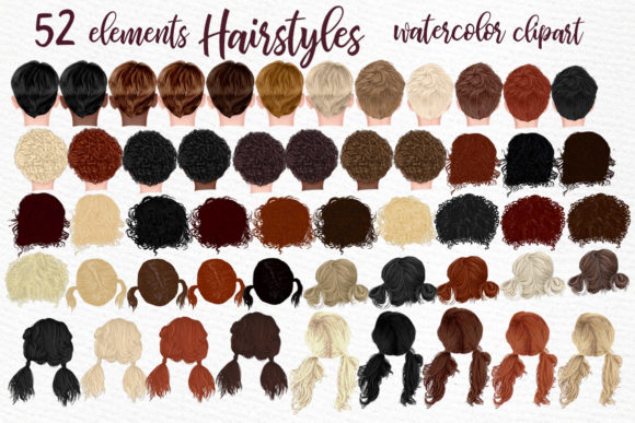 Hairstyles Clipart Kids Hairstyles