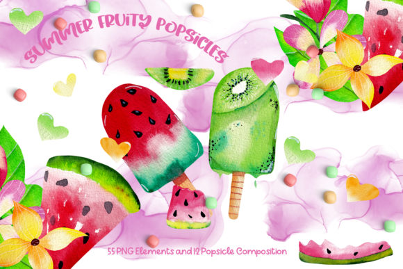 Popsicle Compositions and Elements