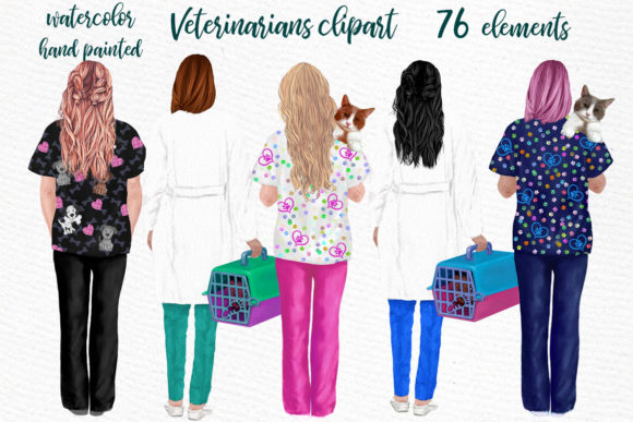 Veterinarian Clipart & Illustrations